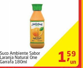 Tenda Atacado Suco ambiente sabor laranja natural one oferta