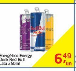 Tenda Atacado Energetico energy drink red bull lata 250 ml oferta