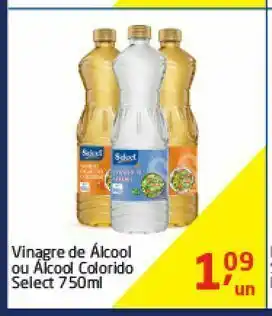 Tenda Atacado Vinagre de alcool ou alcool colorido select 750 ml oferta