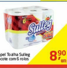 Tenda Atacado Papel toalha sulleg oferta