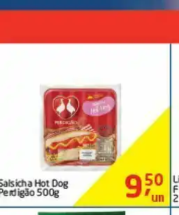 Tenda Atacado Salsicha hot do 500 g g perdigão oferta