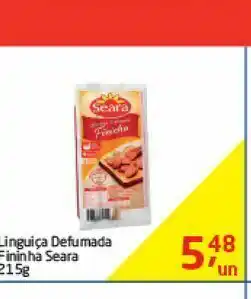 Tenda Atacado Linguiça defumada fininha seara 215g oferta