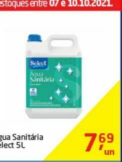 Tenda Atacado Agua sanitária select 5 l oferta