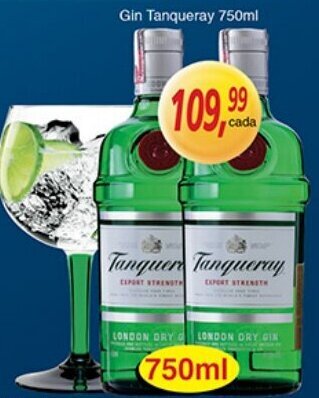 Supermercados Guanabara Gin Tanqueray 750ml oferta