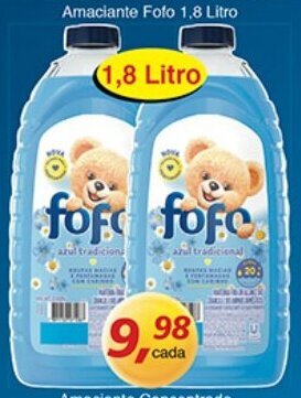 Supermercados Guanabara Amaciante Fofo 1.8L oferta