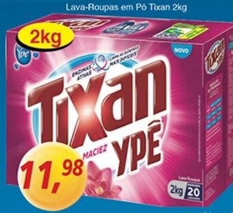 Supermercados Guanabara Lava-roupas em po Tixan 2kg oferta