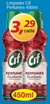 Supermercados Guanabara Limpador Cif Perfumes 450ml oferta