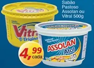 Supermercados Guanabara Sabao Pastoso Natural 500g oferta