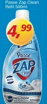 Supermercados Guanabara Passe Zap Clean Refil 500ml oferta