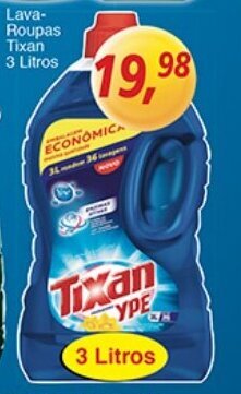 Supermercados Guanabara Lava-roupas Tixan 3L oferta