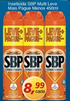 Supermercados Guanabara Inseticida SBP Multi Leve Mais Pague Menos 450ml oferta