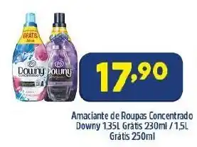 Arena Atacado Amaciante de Roupas Concentrado Downy 1.35L Gratis 230ml/ 1.5L Gratis 250ml oferta