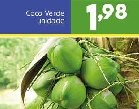 Arena Atacado Coco verde unidade oferta