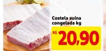 Mercado Extra Costela Suina Congelada 1kg oferta