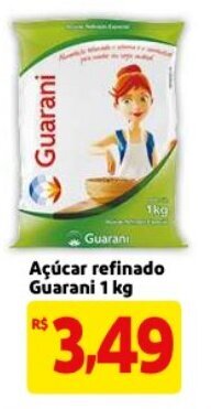 Mercado Extra Acucar refinado Guarani 1kg oferta