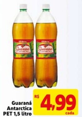 Mercado Extra Guarana Antarctica PET 1.5L oferta