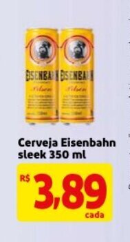 Mercado Extra Cerveja Eisenbahn sleek 350ml oferta