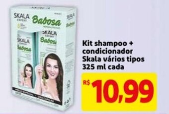 Mercado Extra Kit Shampoo + Condicionador Skala varios tipos 325ml cada oferta