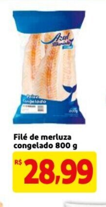 Mercado Extra File de Merluza congelado 800g oferta