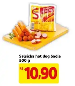 Mercado Extra Salsicha Hot Dog Sadia 500g oferta