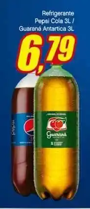 Bramil Supermercados Refrigerante Pespi Cola Guaraná Antarctica oferta