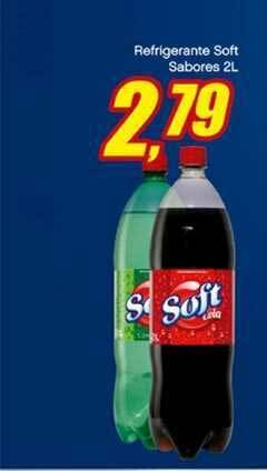 Bramil Supermercados Refrigerante Soft Sabores 2L oferta