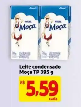 Mercado Extra Leite Condensado Moca TP 395g oferta