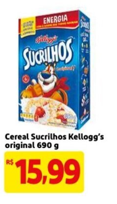 Cereal Sucrilhos Kellogg's original 690g
