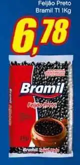 Bramil Supermercados Feijão Preto Bramil T1 1kg oferta