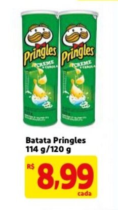 Batata Pringles 114g/120g