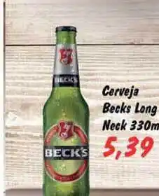 Cerveja Becks Long Neck 330ml