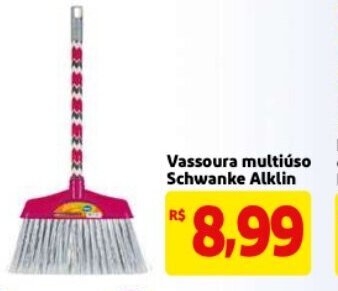 Mercado Extra Vassoura multiuso Schwanke Alklin oferta