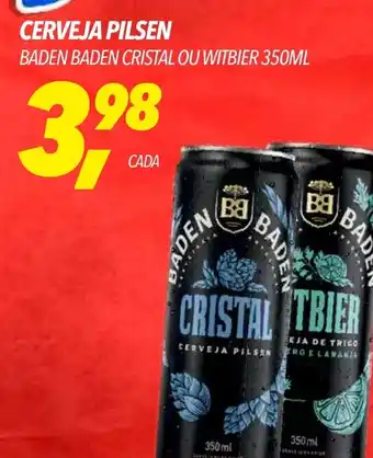 Frangolândia CERVEJA PILSEN BADEN BADEN CRISTAL OU WITBIER 350ML oferta