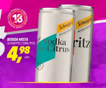 BEBIDA MISTA SCHWEPPES 310ML TIPOS