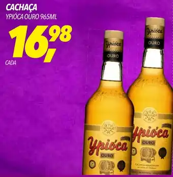 Frangolândia CACHAÇA YPIÓCA OURO 965ML oferta