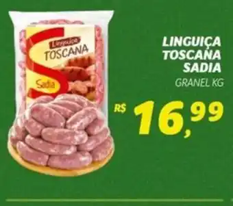 Spasso Sabores LINGUIÇA TOSCANA SADIA GRANEL KG oferta