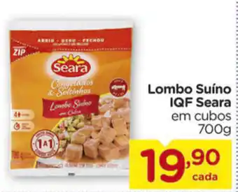 Carrefour Lombo Suino IQF Seara 700g oferta