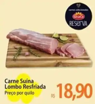 Atacadão Carne Suína Lombo Resfriada Preço por quilo oferta