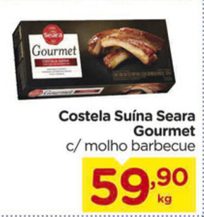 Costela Suina Seara Gourmet 1kg