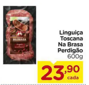 Carrefour Linguica Toscana Na Brasa Perdigao 600g oferta