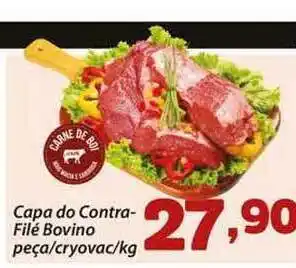 Confiança Supermercados Capa Do Contra Filé Bovino Cryovac oferta