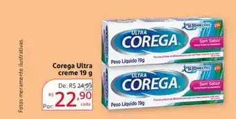 Drogaria Extra Corega Ultra Creme 19g oferta