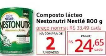 Composto Lácteo Nestonutri Nestlé 800g