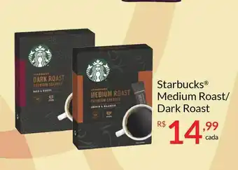Starbucks Medium Roast Dark Roast
