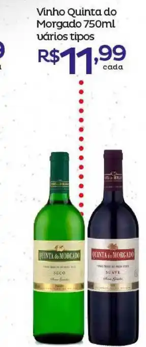Super Lagoa Vinho Quinta Morgado Vários Tipos 750ml oferta