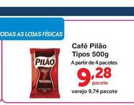 Roldão Café Pilão Tipos 500g oferta