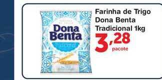 Roldão Farinha De Trigo Dona Benta Tradicional 1kg oferta