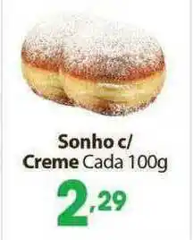 Coocerqui Sonho C Creme Cada 100g oferta