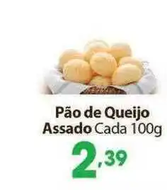 Coocerqui Pão De Queijo Assado Cada 100g oferta