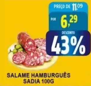 Salame Hamburgues Sadia 100g